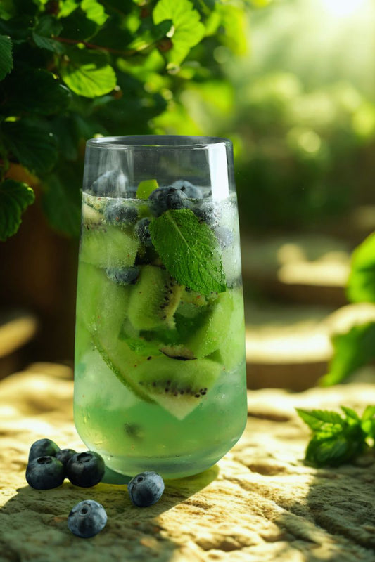MycoBev Kiwi Blueberry Spritz