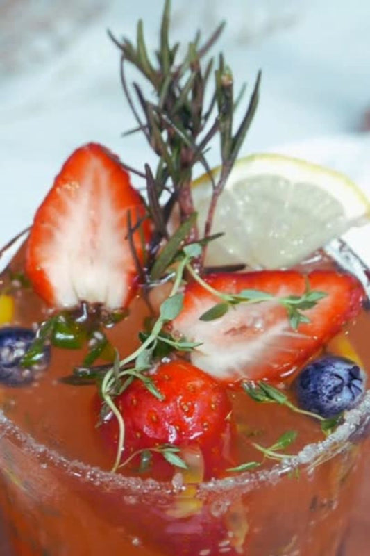 Functional & Healthy Peach Sangria