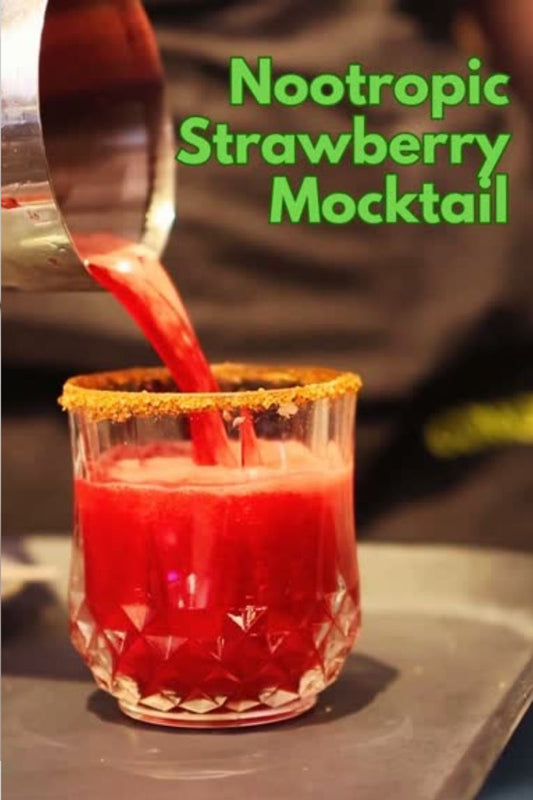 Nootropic Strawberry Daiquiri Mocktail