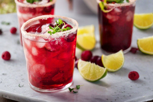 Spring Cherry Limeade Mocktail
