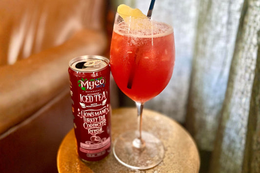 Spring Fling Non-Alcoholic Cocktail featuring MycoBev & Cordial Cowboy