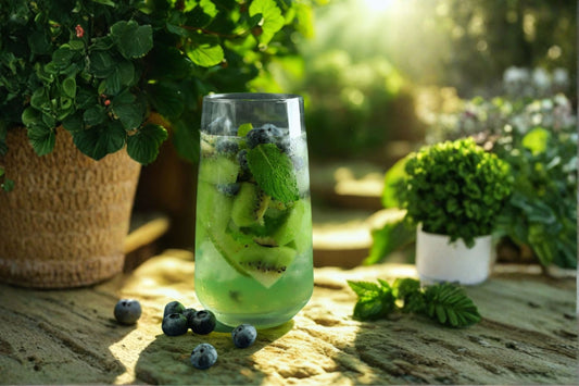 MycoBev Kiwi Blueberry Spritz