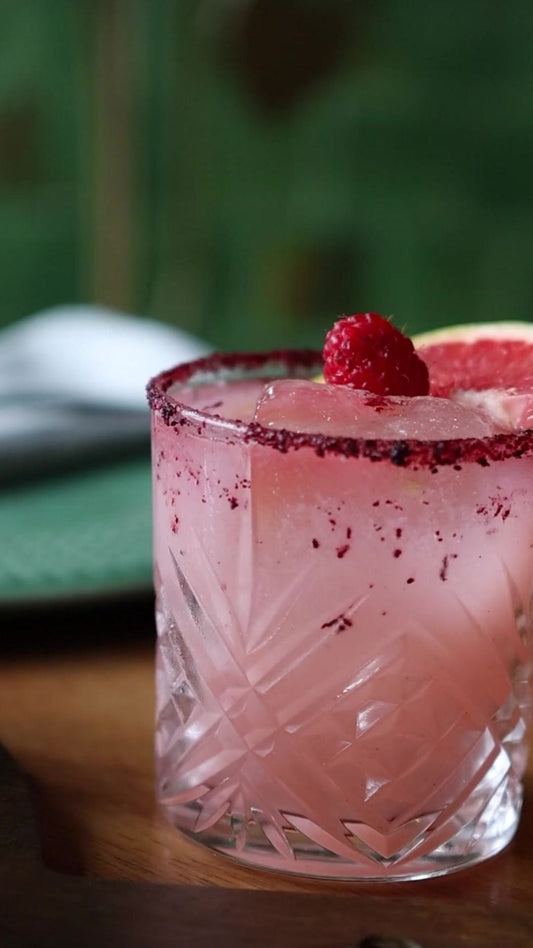 Peach Paloma Mocktail with MycoBev