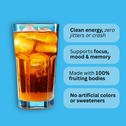 Sparkling Peach Iced Tea